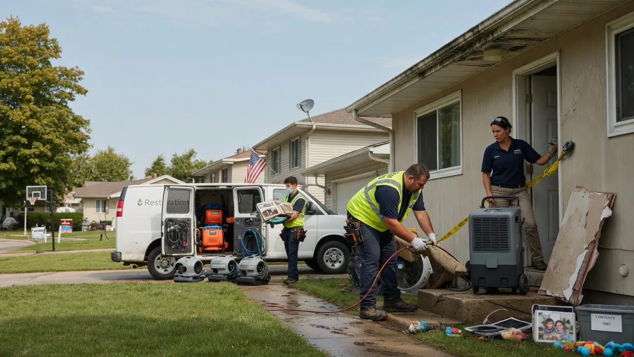 Water Damage Restoration in Houston, PA near me